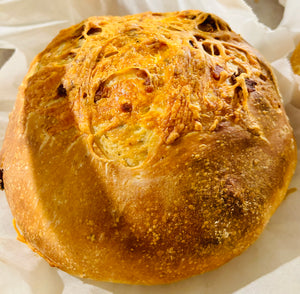 Cheddar Sourdough Bread