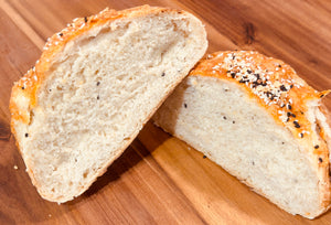 Everything bagel Cheddar Sourdough Bread