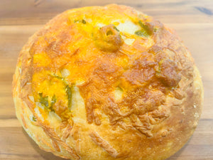 Jalapeño & Cheddar Sourdough Bread
