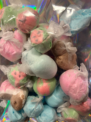 Saltwater taffy (freeze dried)