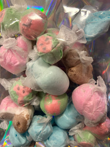 Saltwater taffy (freeze dried)