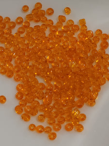 Amber Orange iridescent 16