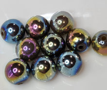 Load image into Gallery viewer, Rainbow Oil-slick crackle ocgb17
