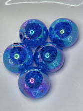 Load image into Gallery viewer, Blue Oil-slick Crackle ocbgb19