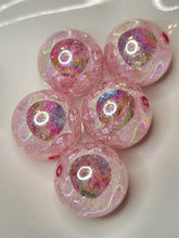 Load image into Gallery viewer, Pink Oil-slick Crackle ocbgb24
