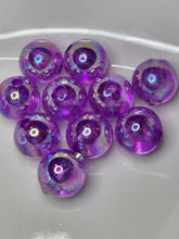 Load image into Gallery viewer, Dark Purple Oil-slick Crackle ocbgb22