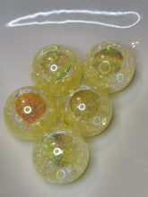 Load image into Gallery viewer, Light Yellow Oil-slick Crackle ocbgb27