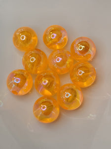 Orange Oil-slick Crackle ocbgb31