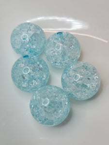 Light Blue Crackle cbgb42