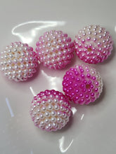 Load image into Gallery viewer, Pink/White pearls pbgb62