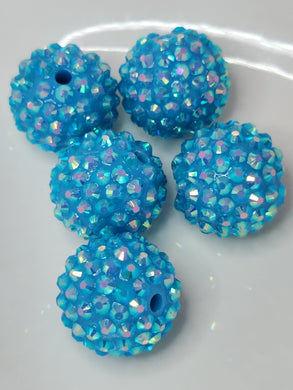 Blue Rhinestone rbgb90