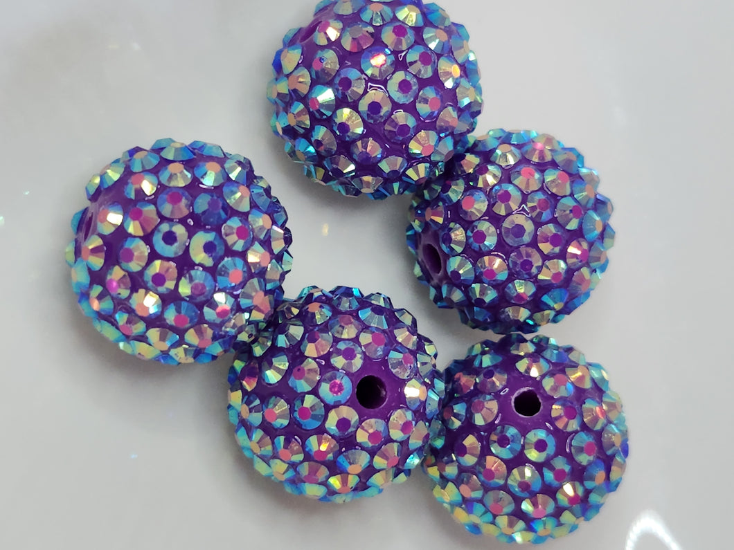 Purple Rhinestone rbgb93