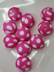 Pink polka dot psbg12