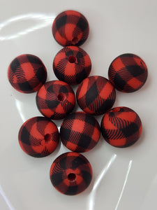 Black & Red plaid psbg16