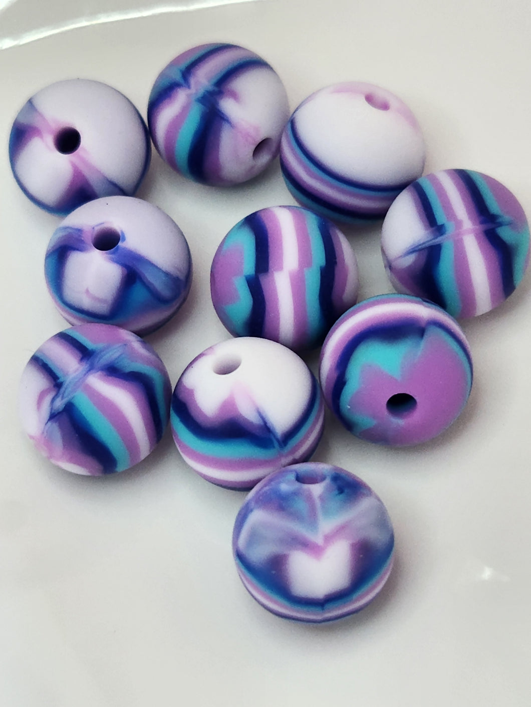 Purple/blue swirl psbg46