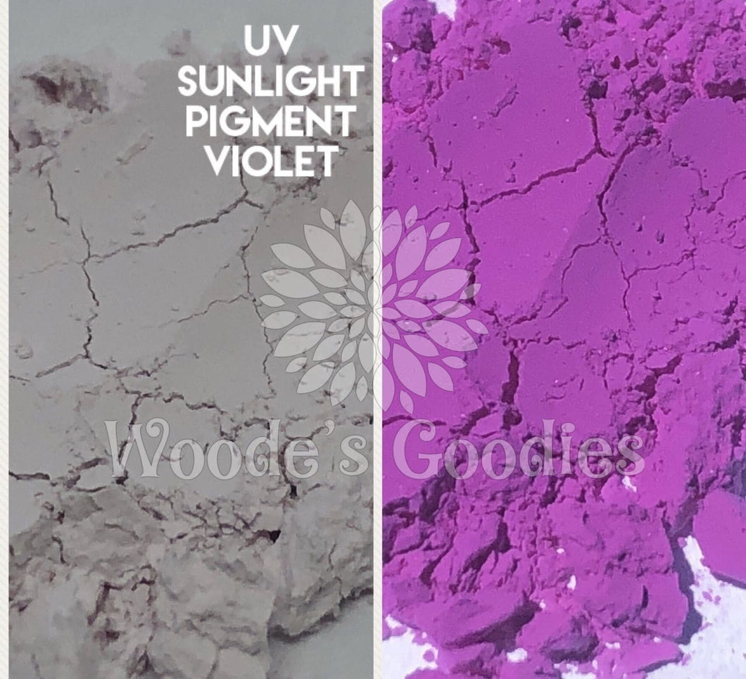 Clear to Violet Purple UV