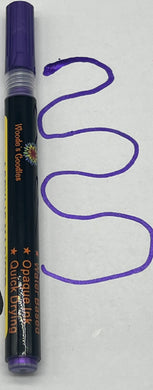 Purple metallic Acrylic Marker (FT)