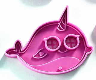 Narwhal Keychain