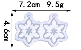 Snowflake Earring Set