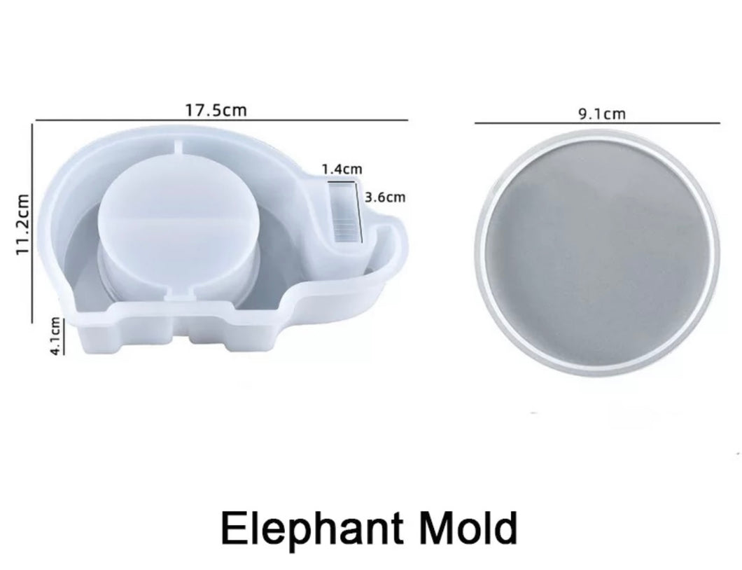 Elephant Bank Mold