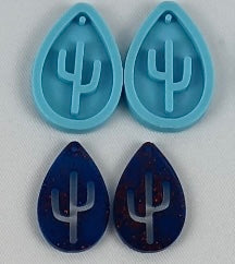 Silhouette Cactus Earring Set