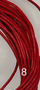 Leather cording