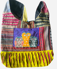 Load image into Gallery viewer, Patchwork cross shoulder bag