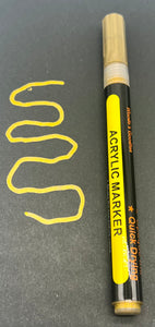Gold metallic Acrylic Marker (FT)