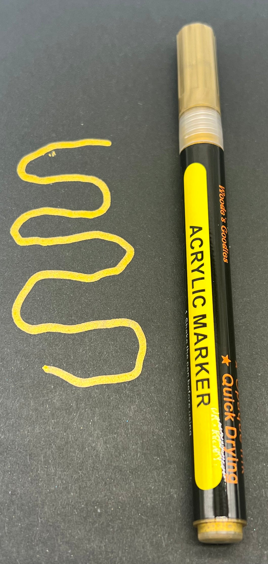 Gold metallic Acrylic Marker (FT)