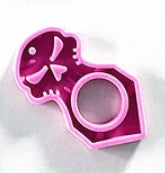 Skull Ring Keychain