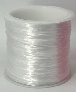 Elastic beading thread
