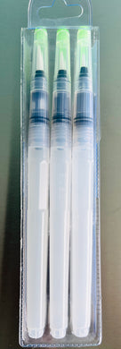 3 pcs Paint brush set (empty)