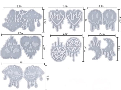 Earring molds (Halloween)