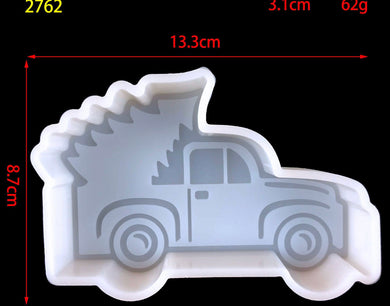 Christmas tree truck 2762
