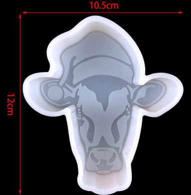 Christmas cow 2764