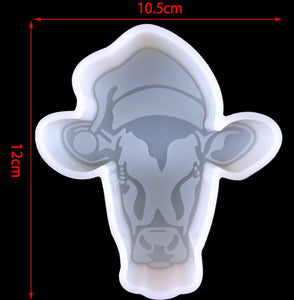 Christmas cow 2764