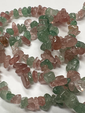 Strawberry quartz (red&green)