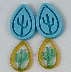 Cactus Earring Set