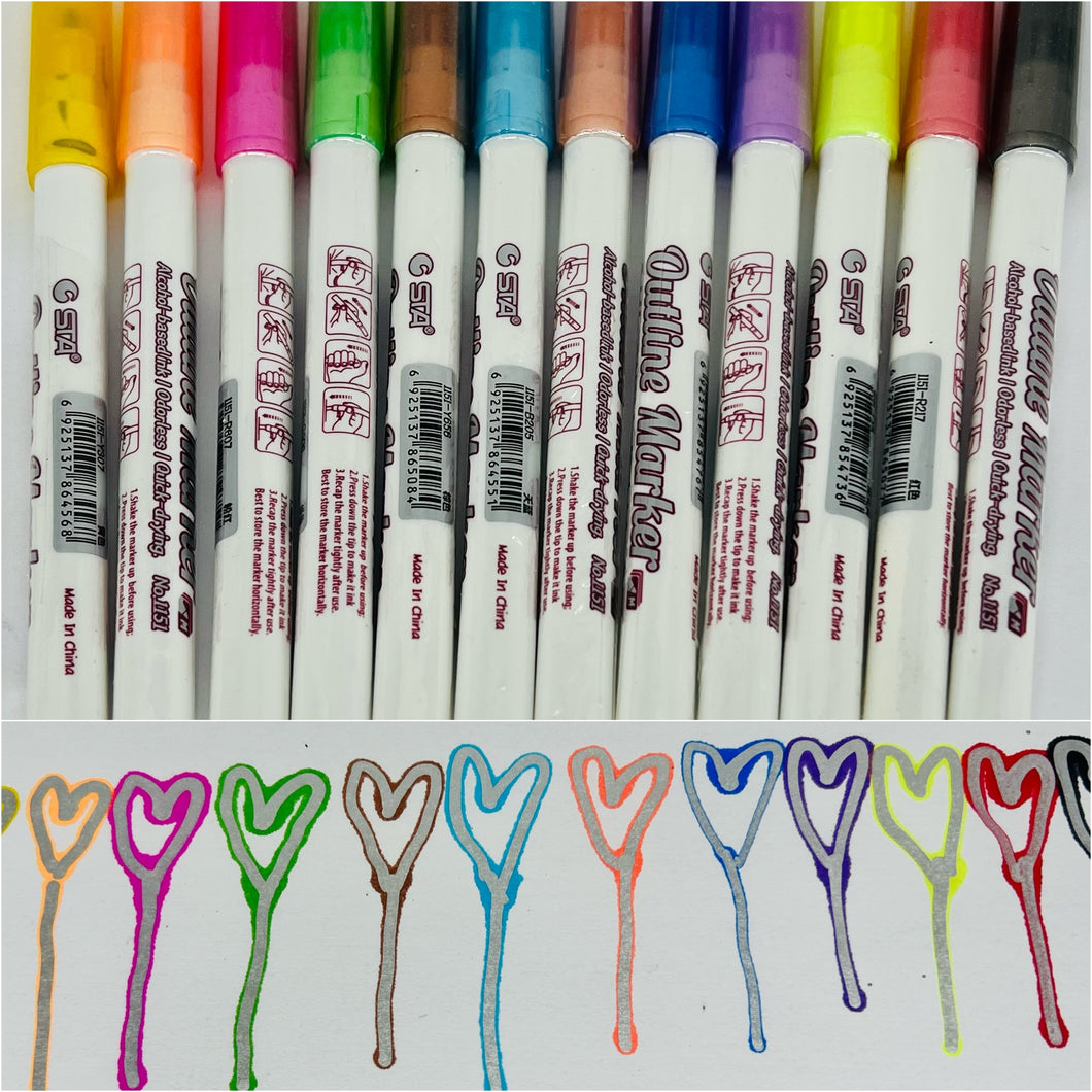 Outline Markers